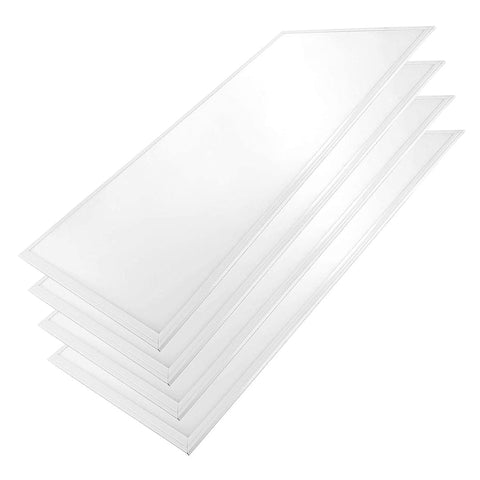 (4 PACK) 2X4 FT Edge-Lit Panel Wattage 60W, Single CCT 5000K