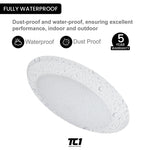 5”/6" inch Driverless Disk Light Dimmable LED 15W, 1000 Lumens, 2700K